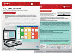 Folleto EXO Synchromax, "Monitoreo no invasivo de la sincronía cardíaca" Folleto EXO Synchromax, "Monitoreo no invasivo de la sincronía cardíaca"