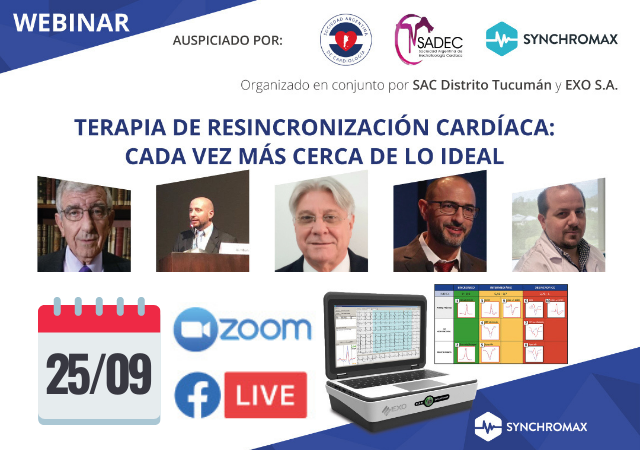 flyer-webinar-Synchromax-Kaplan flyer del webinar Actualización en estimulación cardíaca, ¿Un nuevo paradigma en estimulación parahisiana?